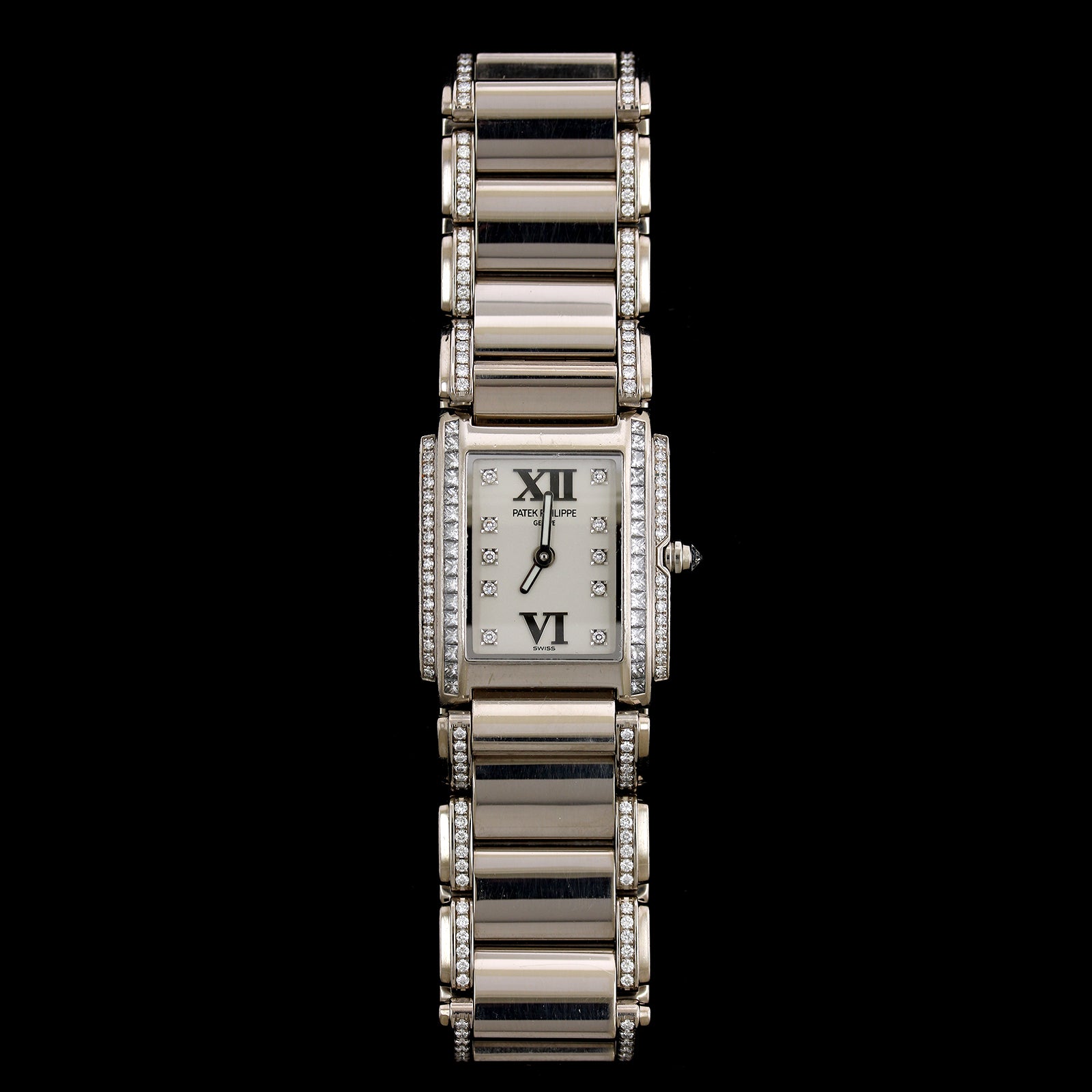 Patek Philippe 18K White Gold Estate Twenty-4 Wristwatch