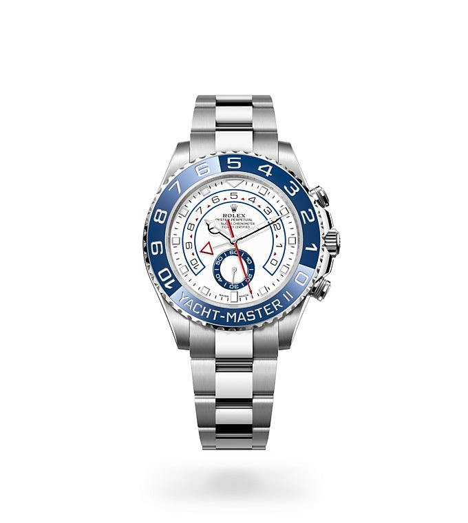 Yacht-Master II, Oyster, 44 mm, Oystersteel Front Facing