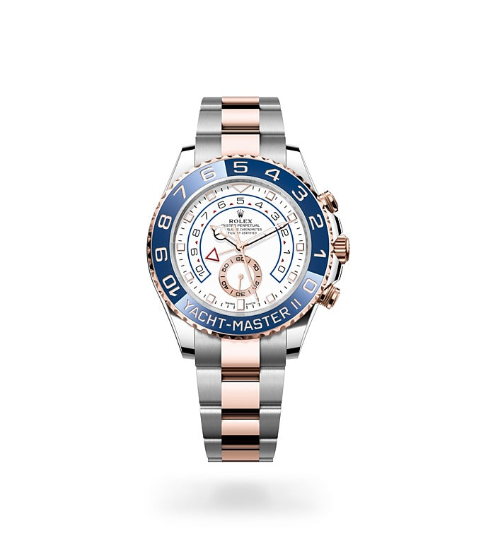 Yacht-Master II, Oyster, 44 mm, Oystersteel and Everose gold Front Facing