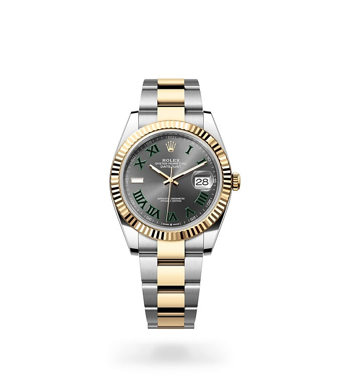 Datejust 41, Oyster, 41 mm, Oystersteel and yellow gold Front Facing