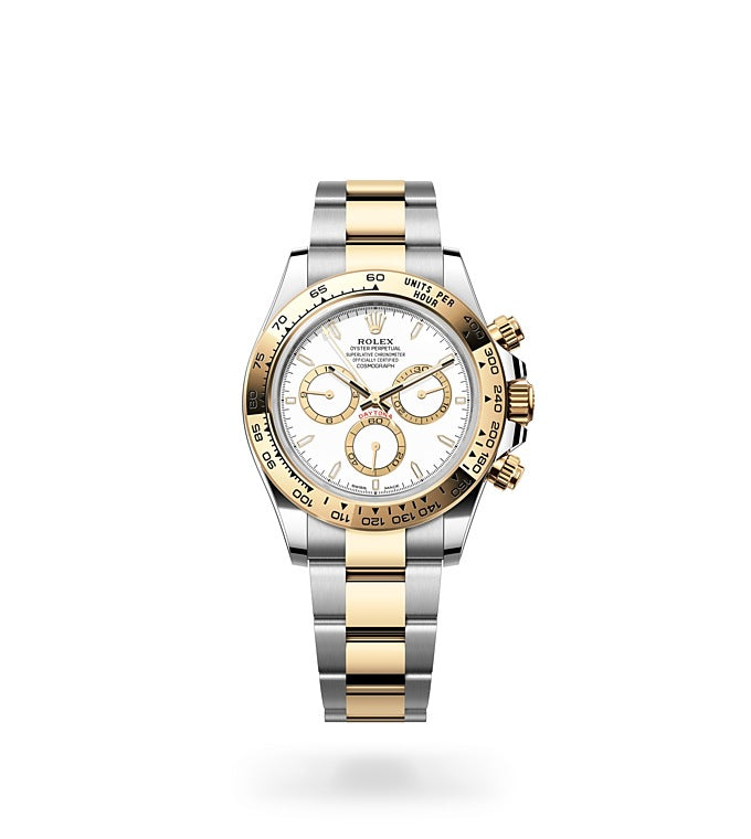 Cosmograph Daytona, Oyster, 40 mm, Oystersteel and yellow gold Front Facing
