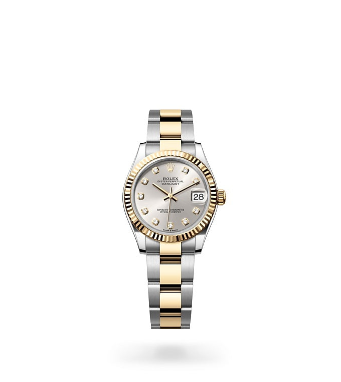 Datejust 31, Oyster, 31 mm, Oystersteel and yellow gold Front Facing