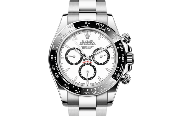 Cosmograph Daytona, Oyster, 40 mm, Oystersteel Front Facing