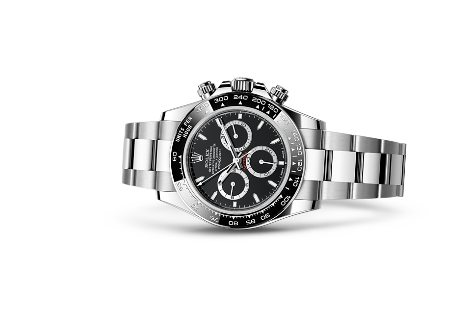 Cosmograph Daytona, Oyster, 40 mm, Oystersteel Laying Down