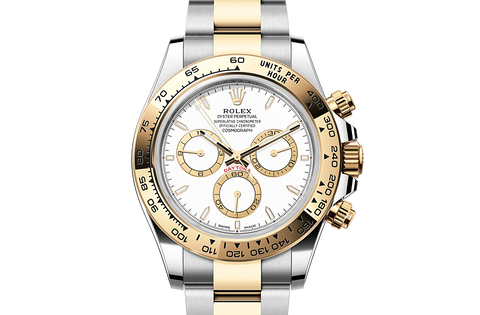 Cosmograph Daytona, Oyster, 40 mm, Oystersteel and yellow gold Front Facing