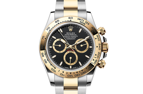 Cosmograph Daytona, Oyster, 40 mm, Oystersteel and yellow gold Front Facing