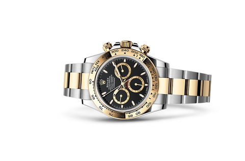 Cosmograph Daytona, Oyster, 40 mm, Oystersteel and yellow gold Laying Down