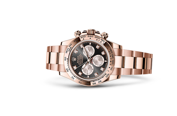 Cosmograph Daytona, Oyster, 40 mm, Everose gold Laying Down