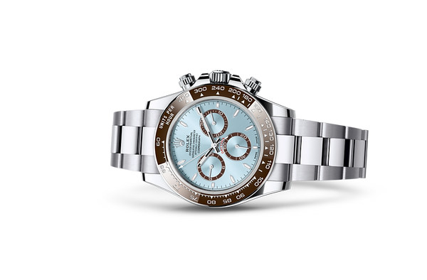 Cosmograph Daytona, Oyster, 40 mm, platinum Laying Down