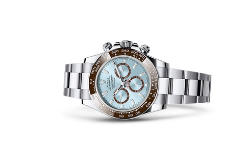 Cosmograph Daytona, Oyster, 40 mm, platinum Laying Down