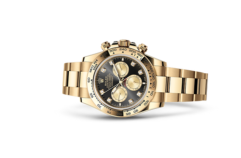 Cosmograph Daytona, Oyster, 40 mm, yellow gold Laying Down