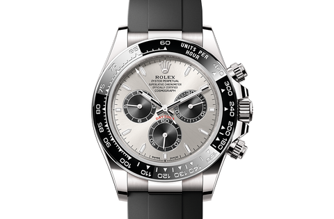 Cosmograph Daytona, Oyster, 40 mm, white gold Front Facing