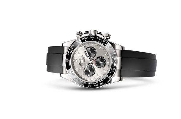 Cosmograph Daytona, Oyster, 40 mm, white gold Laying Down