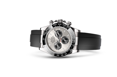 Cosmograph Daytona, Oyster, 40 mm, white gold Laying Down